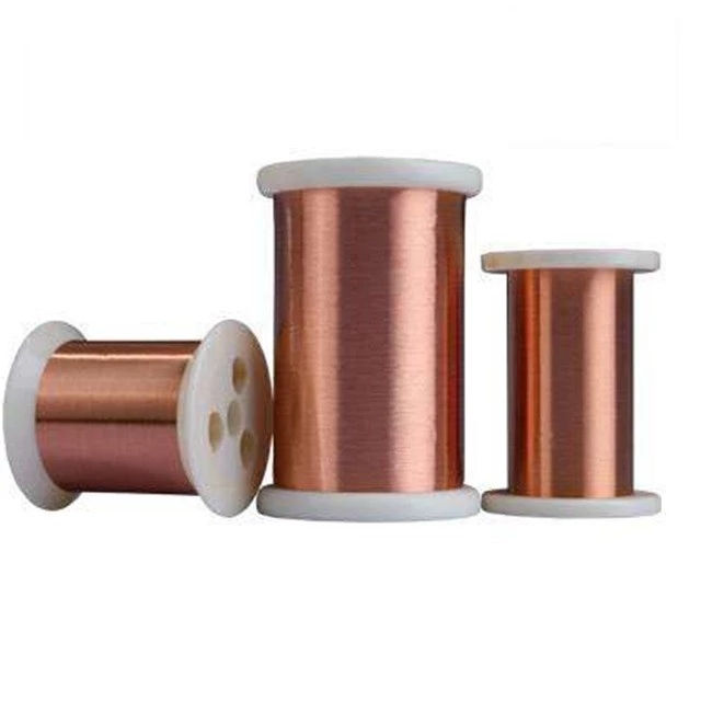 Winding enamelled copper wire f